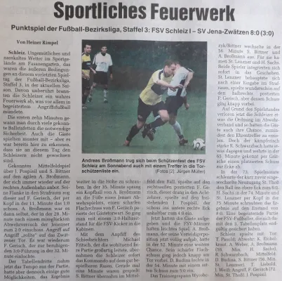 06.06.2009 FSV Schleiz vs. SV Jena-Zwätzen