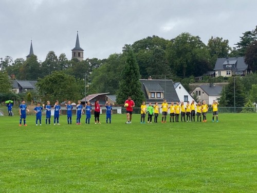 E-Jugend testet erfolgreich gegen Bayern Hof