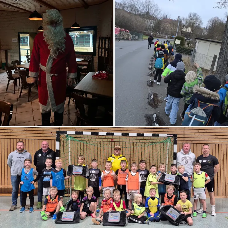 FSV Schleiz: F-Jugend feiert stimmungsvolle Weihnachtsfeier