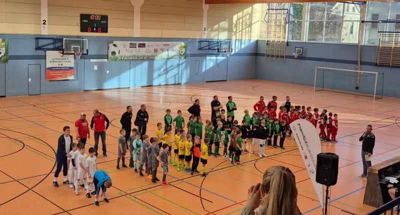 6. Platz beim Greizer Hallenturnier – starker Einsatz beider Jahrgänge!