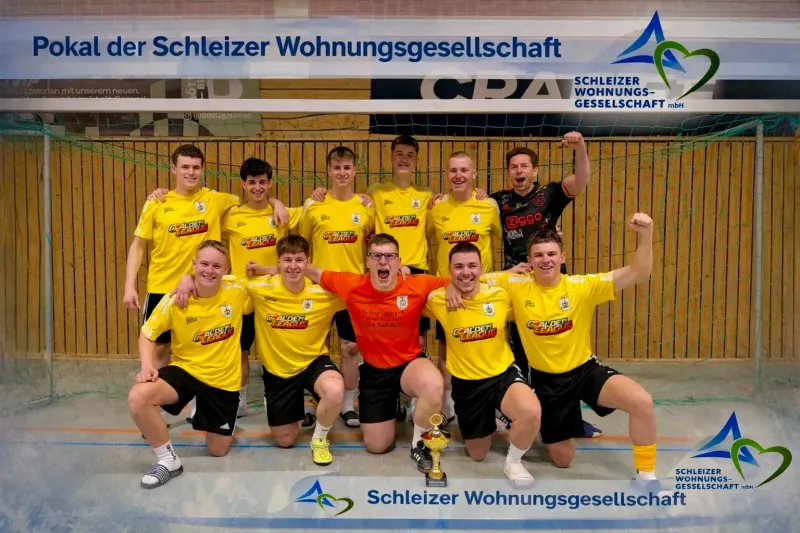 Erfolgreiche Hallensaison der A-Junioren des FSV Schleiz