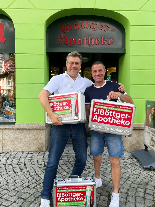 Vielen Dank an die Böttger-Apotheke Schleiz!