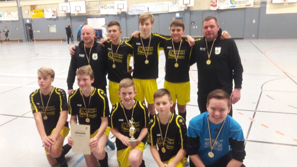 Hallentitel für unsere C-Junioren