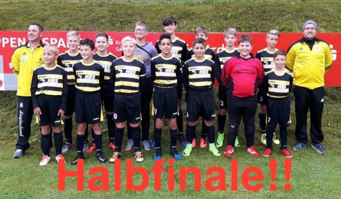 D-Junioren erreichen Halbfinale