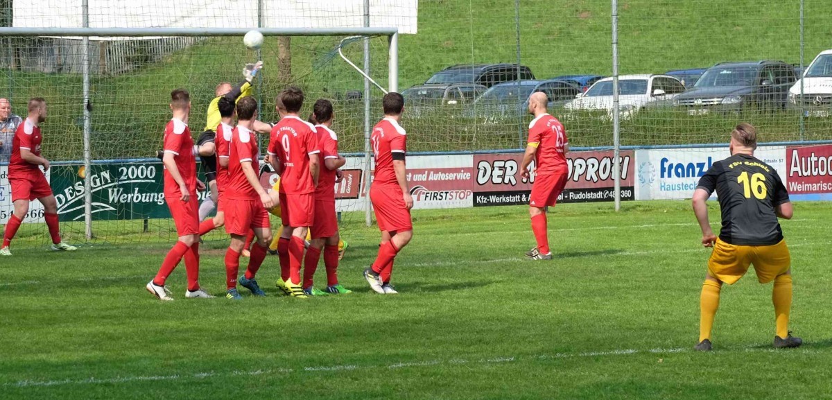 FSV erleidet in Teichel Schiffbruch in der Schlussminute
