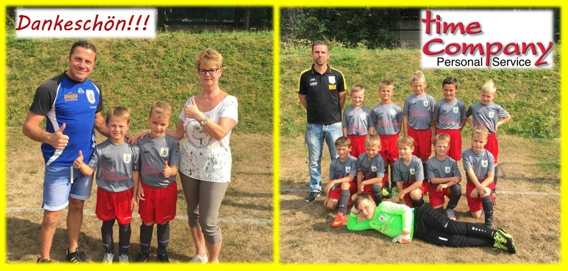 Dankeschön an die Personalvermittlung Time Company