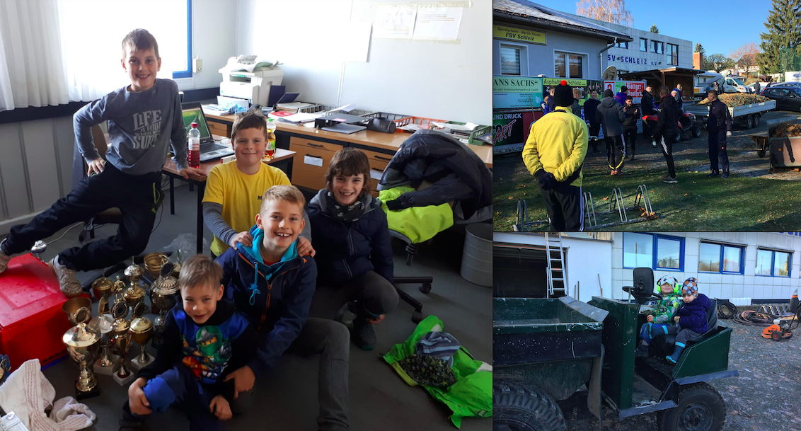 FSV Schleiz animiert 50 Mitglieder zum Arbeitseinsatz