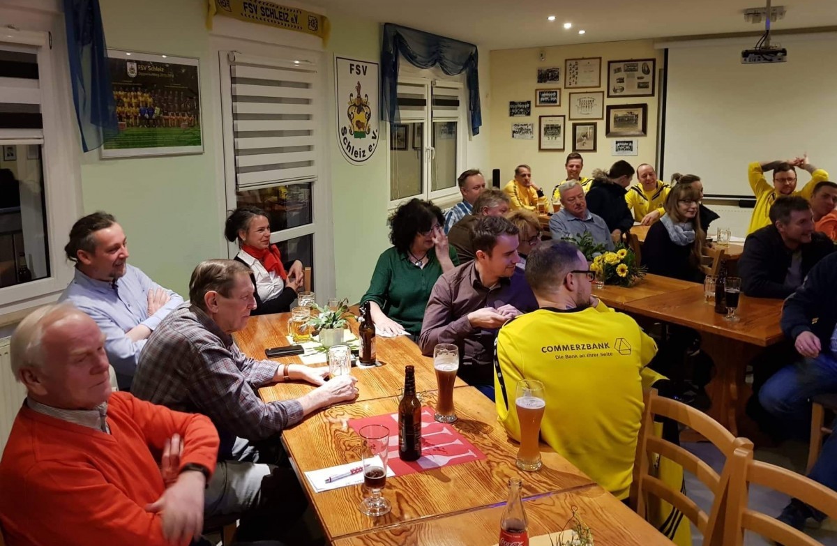 Sponsorenabend beim FSV Schleiz