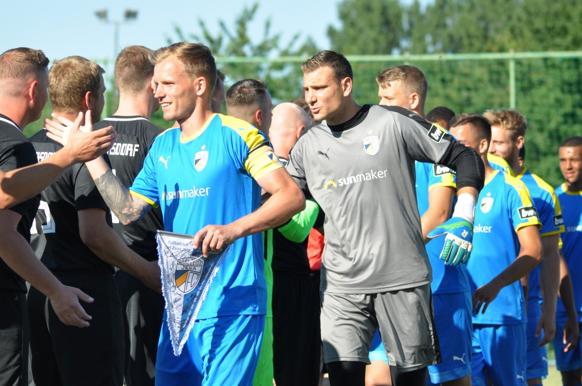 FC Carl Zeiss Jena bereichert Vereinsfest des FSV Schleiz