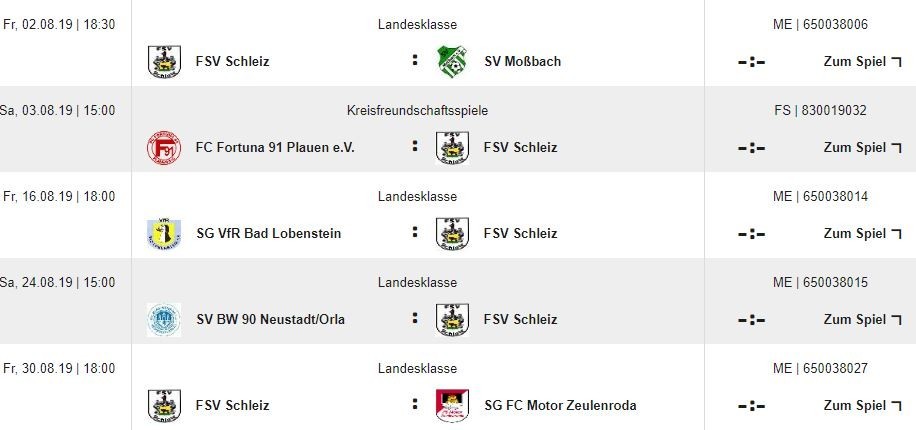 FSV Schleiz eröffnet Saison am Freitagabend gegen SV Moßbach