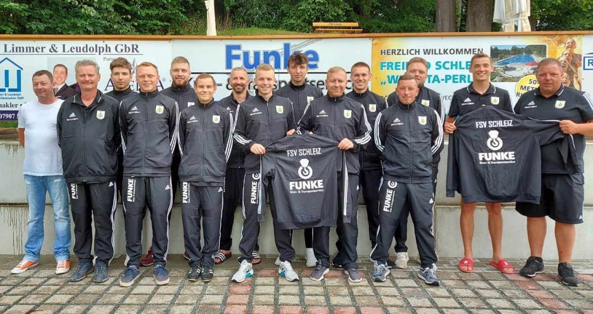 Schleizer Unternehmer kleiden FSV-Zweite neu ein