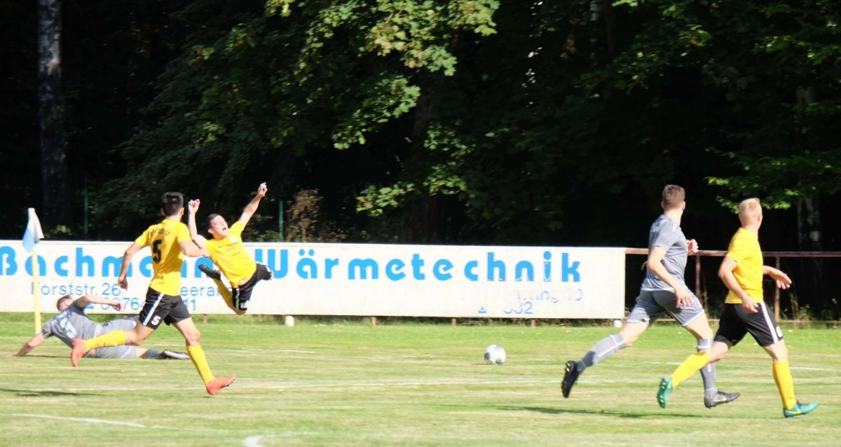FSV Schleiz geht auch beim SV 1879 Ehrenhain als Sieger vom Platz