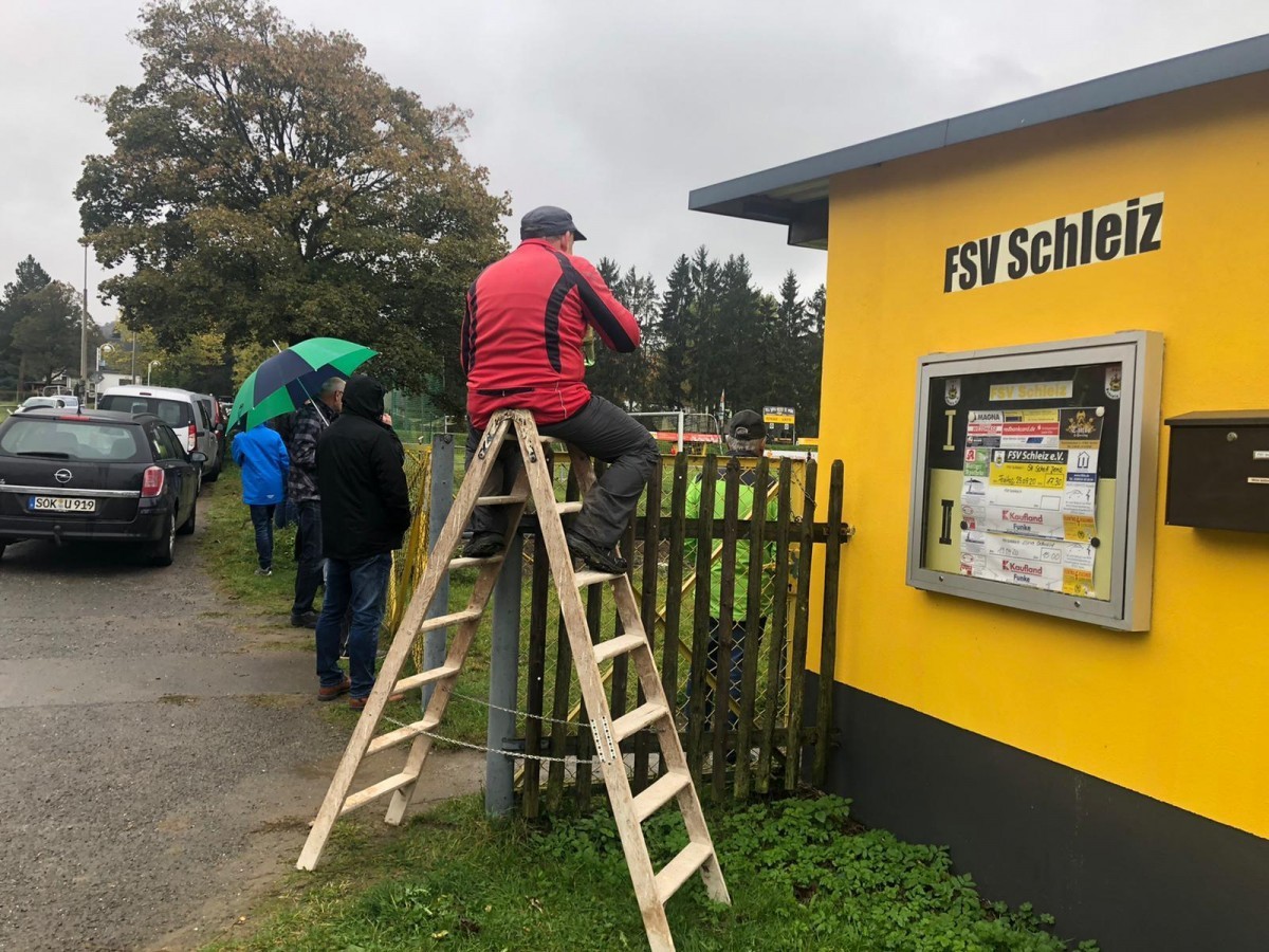 FSV Schleiz feiert Kantersieg vor ausverkauftem Haus