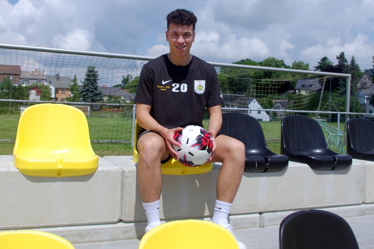 Neu beim FSV: Angreifer vom FC Erzgebirge Aue verstärkt die Schleizer Offensive