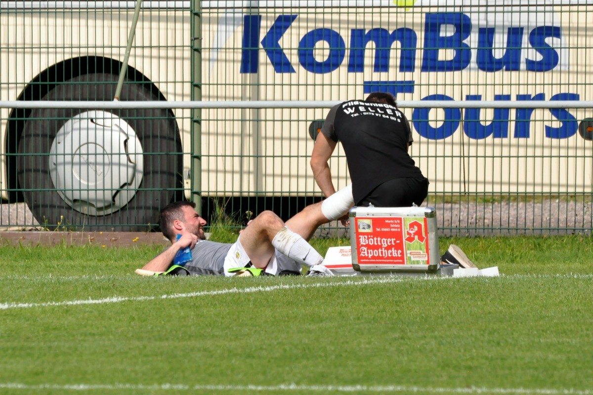 Zwei Verletzte, keine Punkte: FSV Schleiz mit gebrauchtem Tag bei SpVgg Geratal