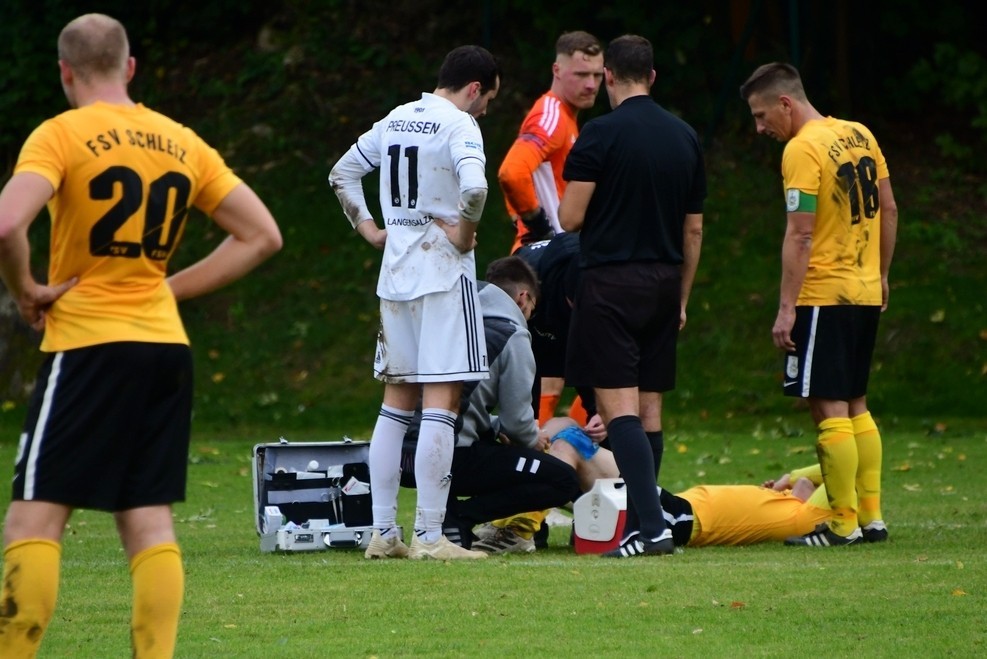 Hiobsbotschaft für den FSV Schleiz: Saison-Aus für Toptorjäger Albert Pohl