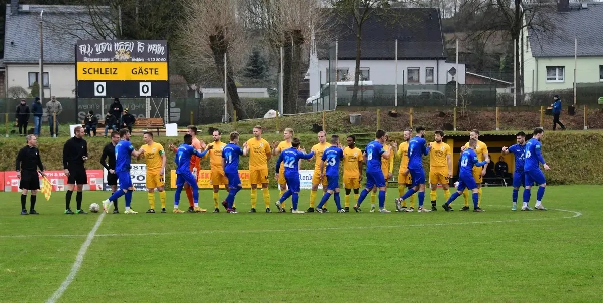 FSV Schleiz testet in den Geraer Westvororten