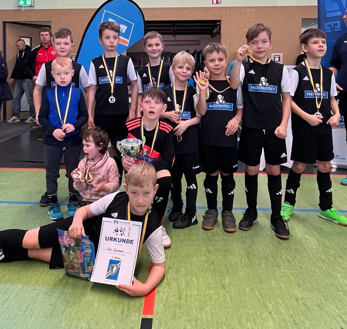 F-Junioren mit erstem Platz in Kahla