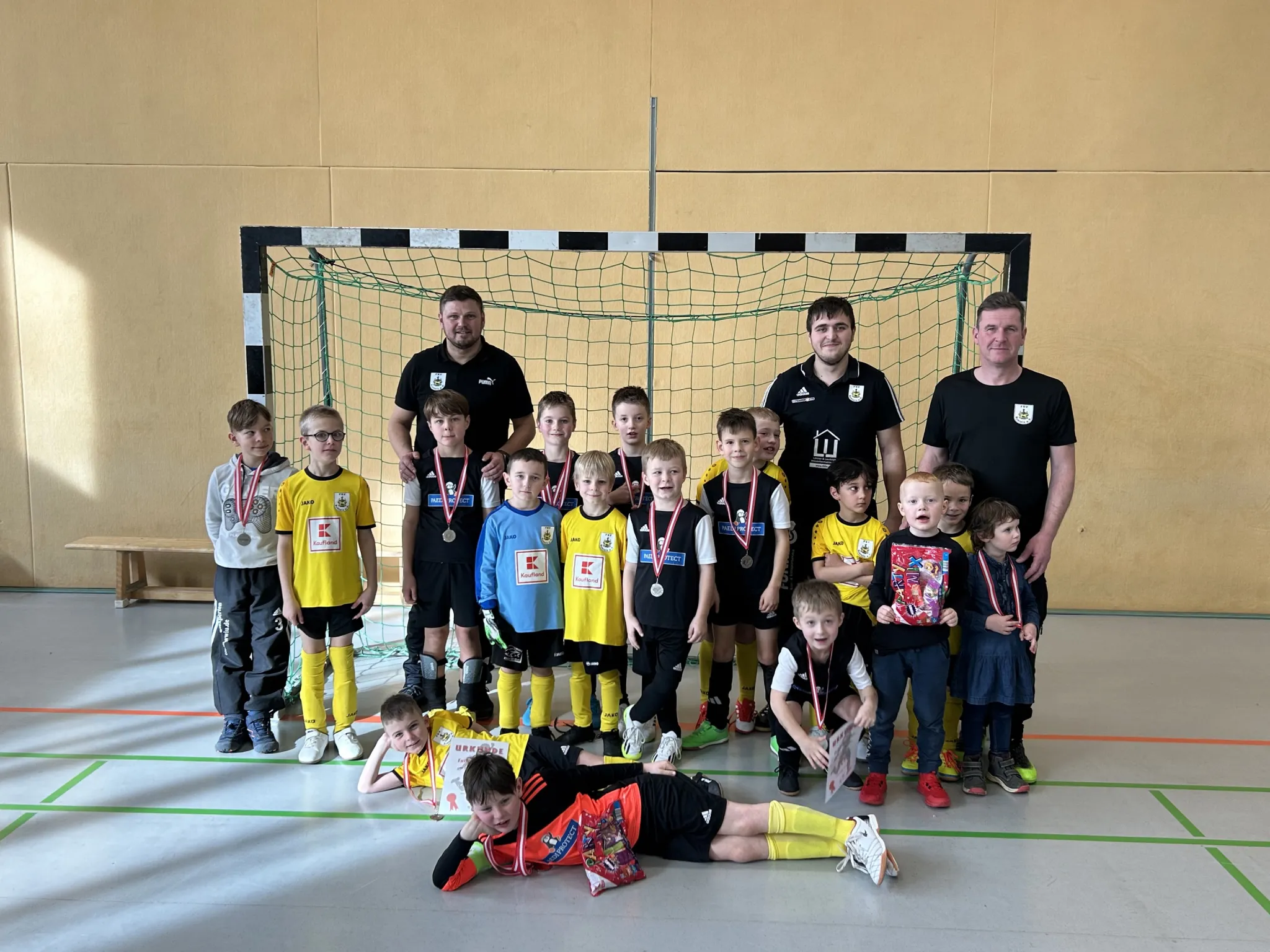 Zweiter und sechster Platz in Triebes für unsere F-Junioren