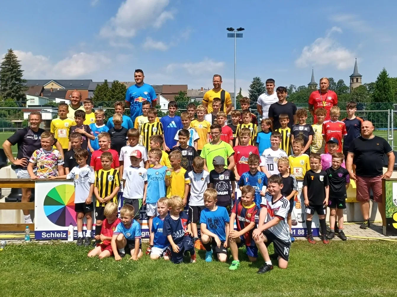 Schleizer Fußballferiencamp 2024 bot Spiel & Spaß für etwa 60 Kinder
