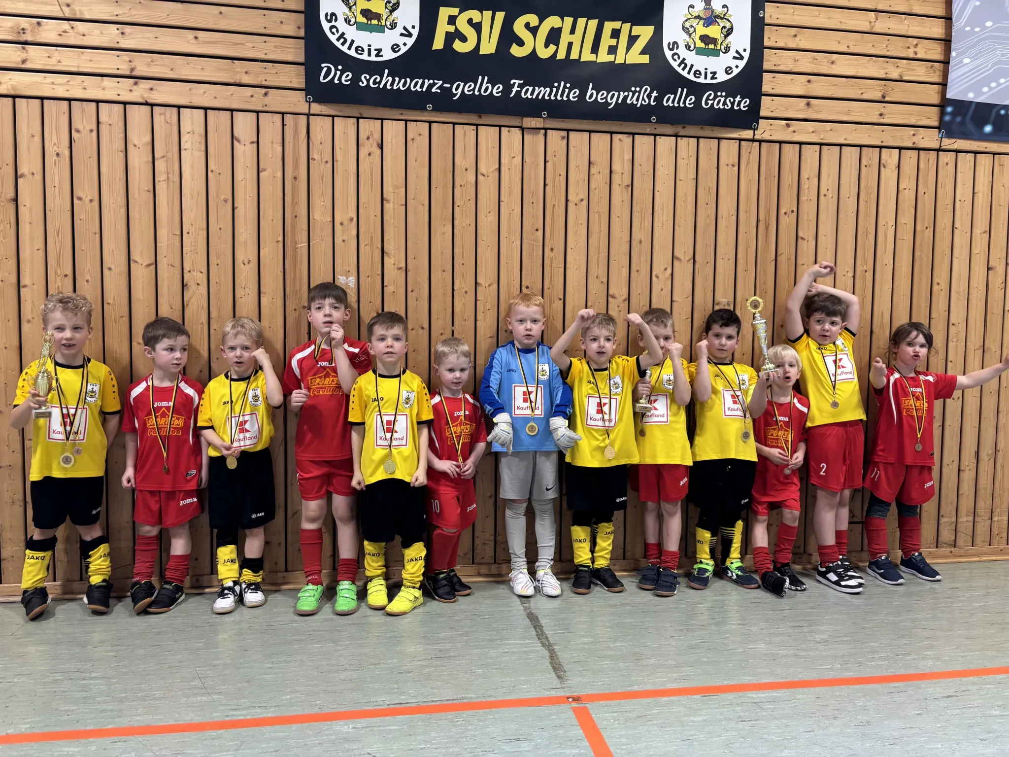 Schleizer Bambini gewinnen Bernd Heller – Ingenieurbüro - Pokal!