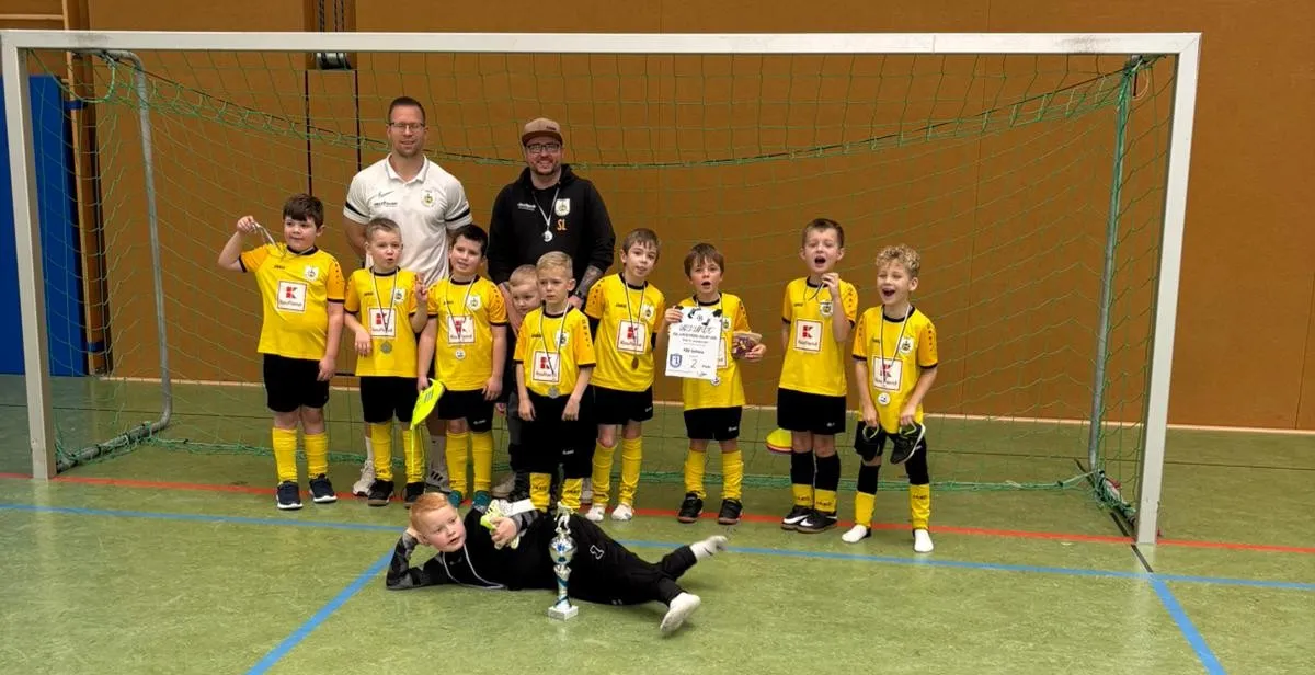 F-Junioren mit sehr gutem 2. Platz in Bad Lobenstein