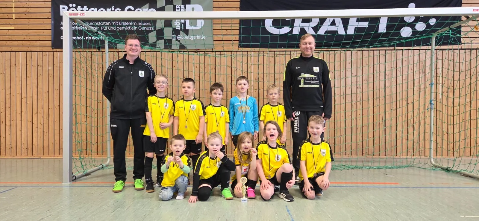 Starker 5. Platz beim Hallenturnier des Landrates