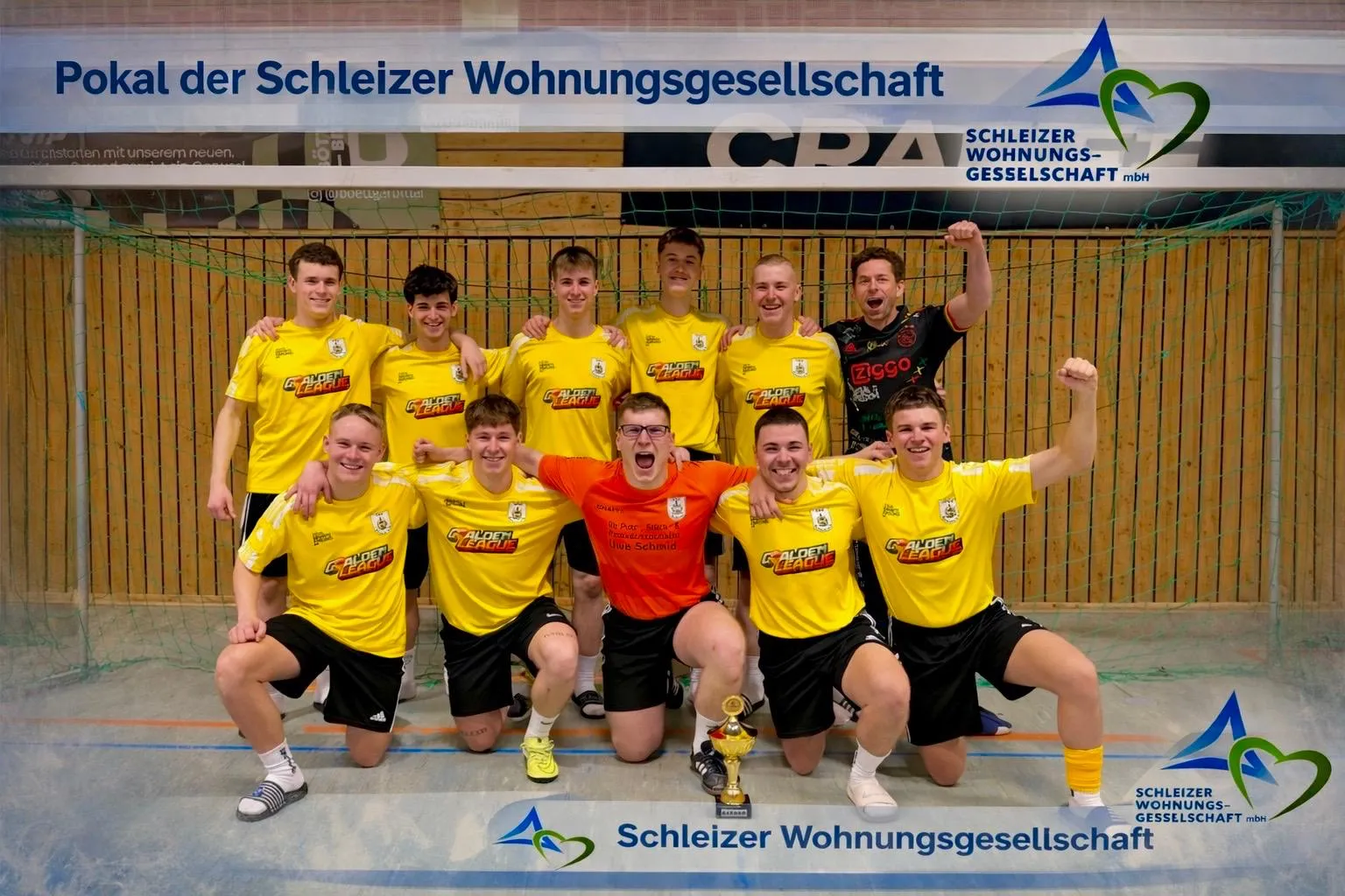 Erfolgreiche Hallensaison der A-Junioren des FSV Schleiz