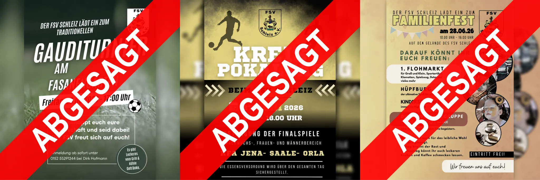 36° und es wird noch heißer: Event-Wochenende vollständig abgesagt
