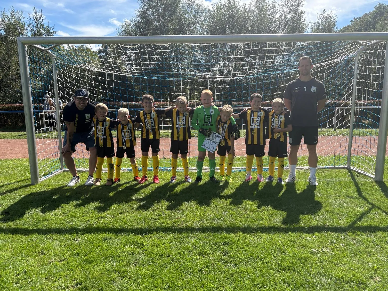 F-Junioren belegen Platz 2 beim Wiesenfest-Cup in Hirschberg