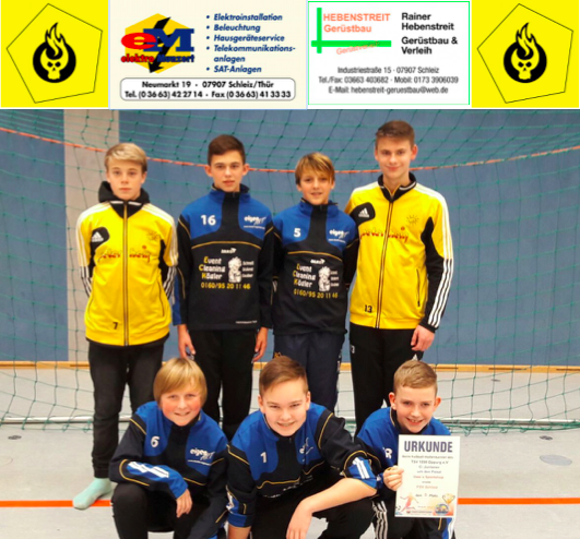 FSV Schleiz C-Jugend belegt Platz 3 nach Neunmeterschießen