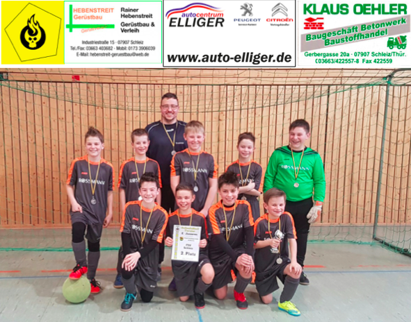 Zweiter Platz zum Abschluss der Hallensaison