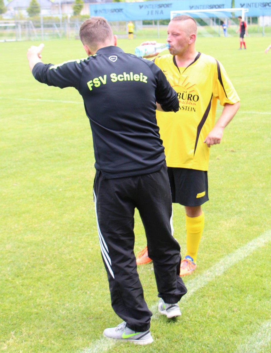 Ein richtiger Dämpfer gleich zum ersten Testspiel