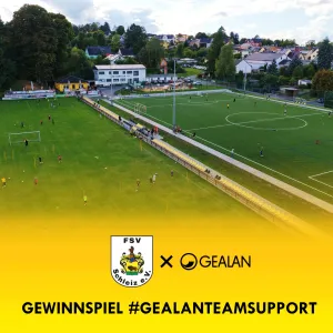 Teilnahme unserer Nachwuchsabteilung am Gewinnspiel #GEALANTeamSupport