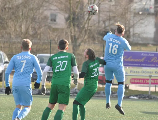 Testspiel FSV Schleiz - VfB Mühltroff; in Neustadt