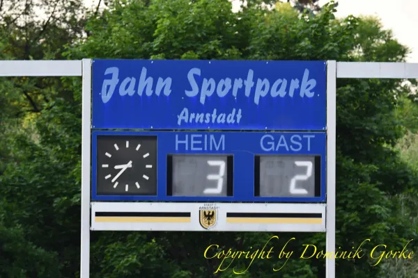 Play Off SV Arnstadt - FSV Schleiz 3:2 n.V.