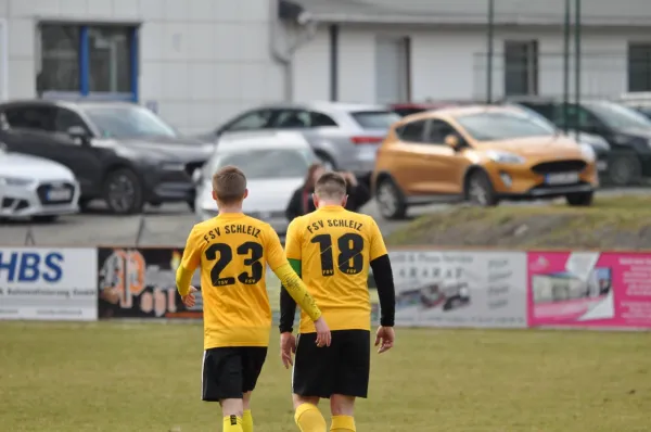 Testspiel: FSV Schleiz – Reichenbacher FC