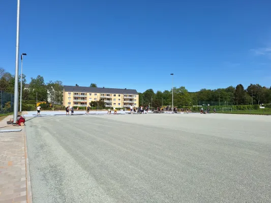 Kunstrasen-Arbeitseinsatz Mai 2024 (St. Strauß)