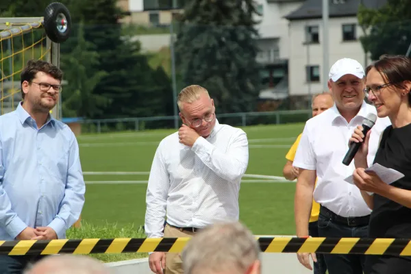 Kunstrasen-Einweihung am Fasanengarten