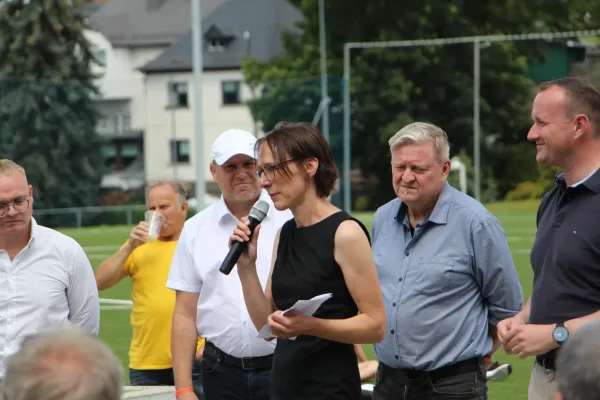 Kunstrasen-Einweihung am Fasanengarten