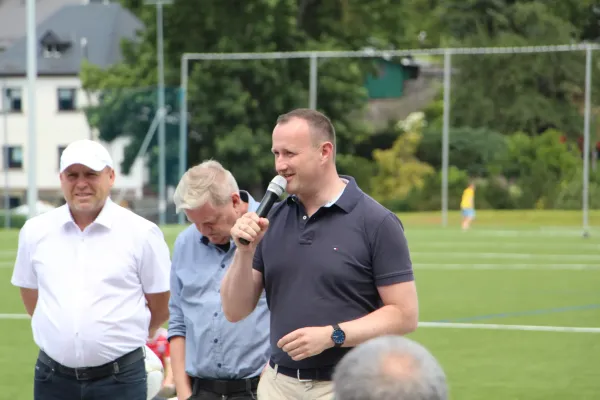 Kunstrasen-Einweihung am Fasanengarten