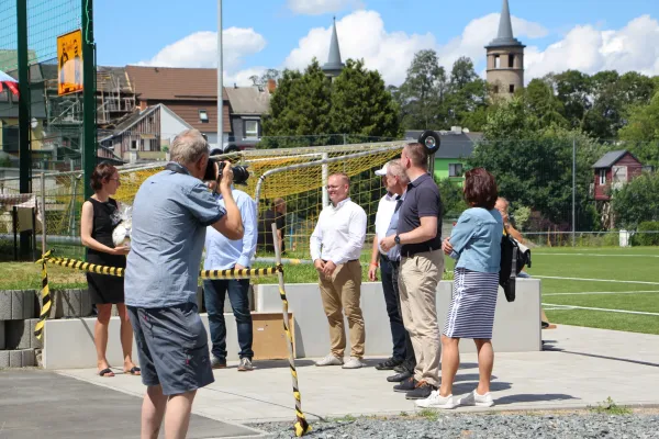 Kunstrasen-Einweihung am Fasanengarten