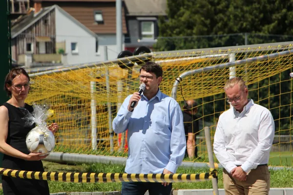 Kunstrasen-Einweihung am Fasanengarten