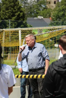 Kunstrasen-Einweihung am Fasanengarten