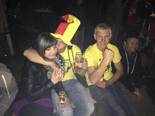 Aufstiegsfeier FSV Schleiz Erste 2015/16