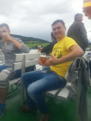 Aufstiegsfeier FSV Schleiz Erste 2015/16