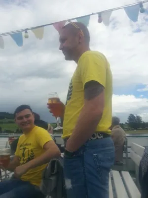 Aufstiegsfeier FSV Schleiz Erste 2015/16