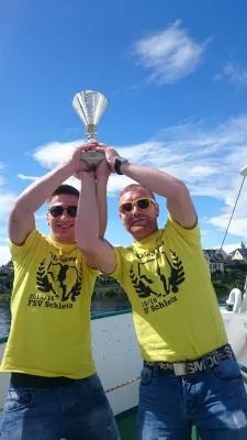 Aufstiegsfeier FSV Schleiz Erste 2015/16