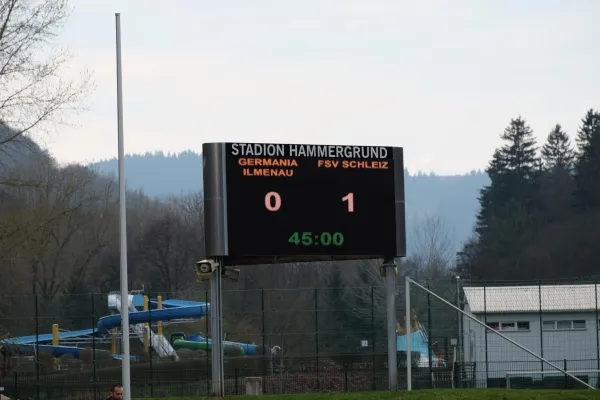 20. Spieltag LK: SV Germania Ilmenau - FSV Schleiz
