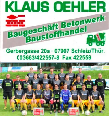 22. Spieltag LK:  SV Schott Jena II - FSV Schleiz